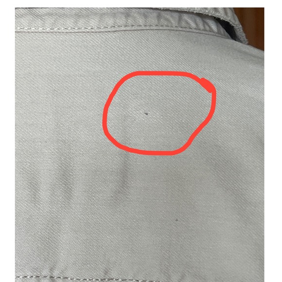 Levi's Vintage Large Button Down Shirt Men's Long Sleeve Tan Casual Workwear - Picture 8 of 9